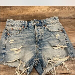 NWOT Distressed Denim Women's Shorts